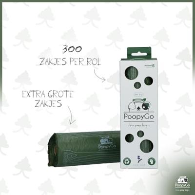 PoopyGo Eco friendly Tissue Box Lavendelgeur (300 st) - thumbnail