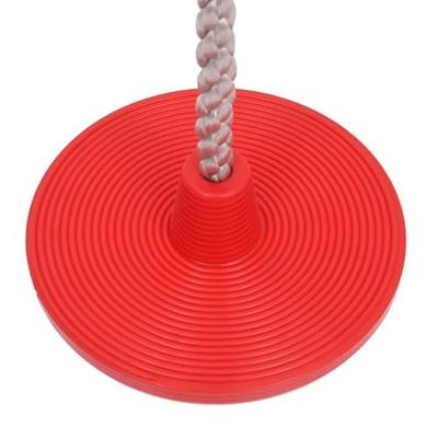 VidaXL Schommelklimtouw met plateaus en schijf 200 cm