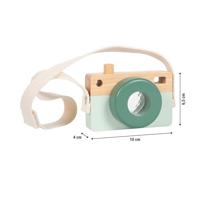 Small Foot - houten speelgoedcamera safari fsc - thumbnail