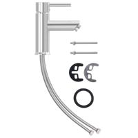 VidaXL Wastafelkraan 130x176 mm verchroomd - thumbnail