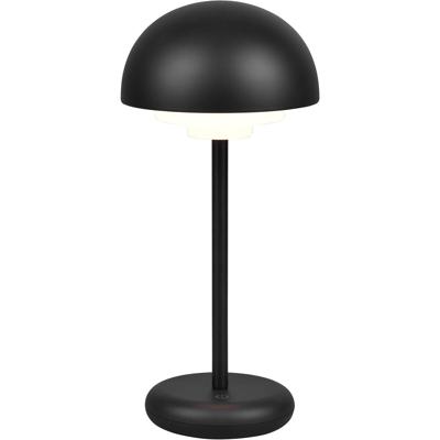 LED Tafellamp Mat Zwart 2W - Oplaadbaar. Dimbaar & IP44 Waterbestendig