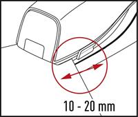 Leitz 55330095 Elektrische nietmachine Zwart (b x h x d) 59 x 71 x 203 mm - thumbnail