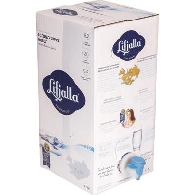 Lifjalla water, bag-in-box van 5 liter Lifjalla water, bag-in-box van 5 liter