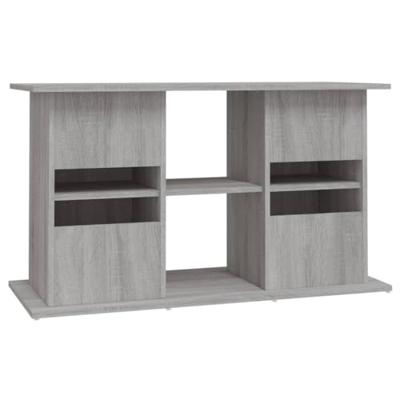 VidaXL Aquariumstandaard 101x41x58 cm bewerkt hout grijs sonoma eiken VidaXL Aquariumstandaard 101x41x58 cm bewerkt hout grijs sonoma eiken