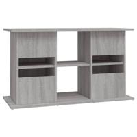 VidaXL Aquariumstandaard 101x41x58 cm bewerkt hout grijs sonoma eiken - thumbnail