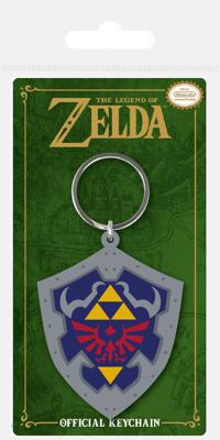 The Legend of Zelda - Hylian Shield Rubber Keychain