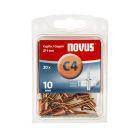 Novus Blindklinknagel C4 X 10mm, Koper | 20 stuks - 045-0039 045-0039 - thumbnail