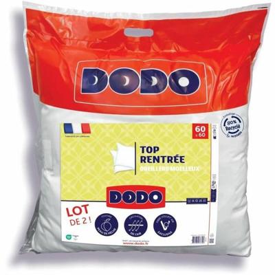 Set van 2 kussens DODO Wit 60 x 60 cm