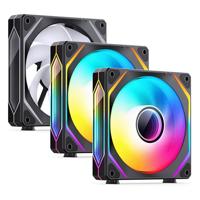 Jonsbo ZL-120BR PWM ARGB 3-Pack Reverse Blade Black - thumbnail