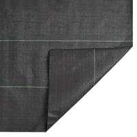 Worteldoek 1x100 m polypropeen zwart - thumbnail