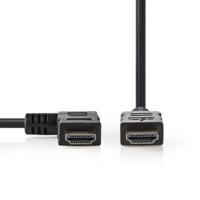 Nedis CVGB34250BK15 High Speed Hdmi™-kabel Met Ethernet Hdmi™-connector - Hdmi™-connector Links Haaks 1,5 M Zwart - thumbnail