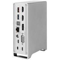 CLUB3D USB Gen2 Type-C Triple Display DP Alt mode Displaylink Dynamic PD Charging Dock met 120 Watt - thumbnail