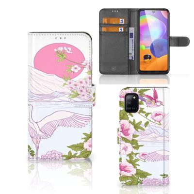 Samsung Galaxy A31 | Telefoonhoesje | Met pasjeshouder | Bird Standing