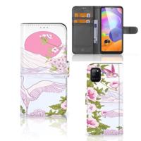 Samsung Galaxy A31 | Telefoonhoesje | Met pasjeshouder | Bird Standing - thumbnail