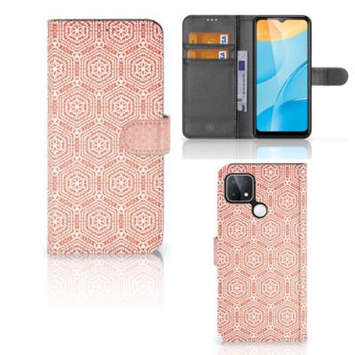 OPPO A15 | Telefoon Hoesje | Pattern Orange