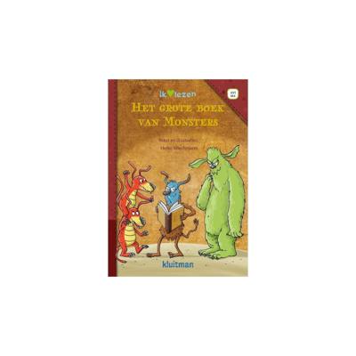 Kluitman Ik hartje lezen. het grote boek van monsters Kluitman Ik hartje lezen. het grote boek van monsters