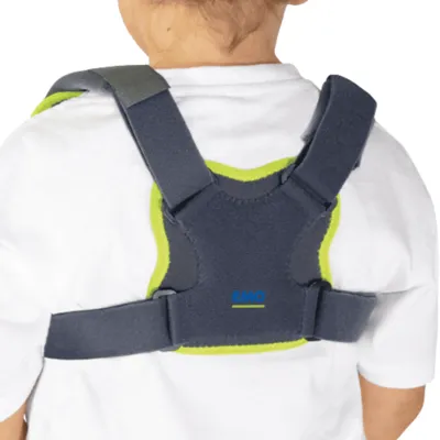 EMO KIDS Kinder Claviculabrace - Sleutelbeenbrace - One size - GrijsGeel