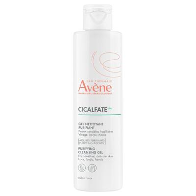 Avène Cicalfate + Zuiverende reinigingsgel, Gevoelige geïrriteerde huid 200ml