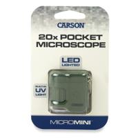 Carson zakmicroscoop micromini 20x groen - thumbnail