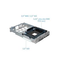 Chieftec BE-10B-300 Mini-tower PC-behuizing Zwart - thumbnail