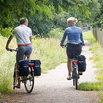 dubbele fietstas Vigo blue