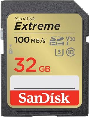 SanDisk Extreme SDHC 32 GB geheugenkaart - thumbnail