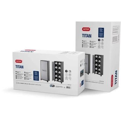 Opbergkast - KETER - TITAN - 44 x 80 x 182 cm - Grijs