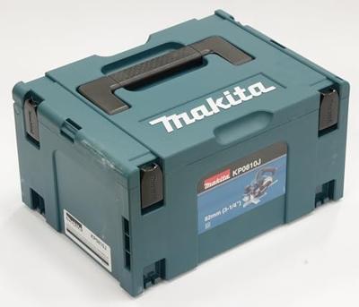 Makita KP0810J Elektrische schaafmachine Schaafbreedte: 82 mm 850 W Felsdiepte (max.): 25 mm Makita KP0810J Elektrische schaafmachine Schaafbreedte: 82 mm 850 W Felsdiepte (max.): 25 mm