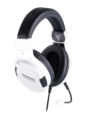 Gaming Headset met Microfoon Big Ben Interactive PS4OFHEADSETV3WHITE Wit Zwart/Wit Gaming Headset met Microfoon Big Ben Interactive PS4OFHEADSETV3WHITE Wit Zwart/Wit