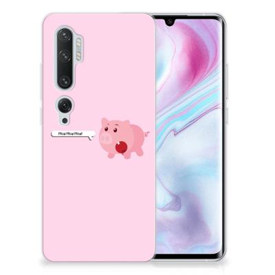 Xiaomi Mi Note 10 Pro Telefoonhoesje met Naam Pig Mud Xiaomi Mi Note 10 Pro Telefoonhoesje met Naam Pig Mud