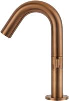 Ben Anello fonteinkraan met hendel rechts geborsteld koper - thumbnail