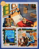 Tone-Cheer Vincent's Bedroom Bouwpakket Modelbouw - thumbnail