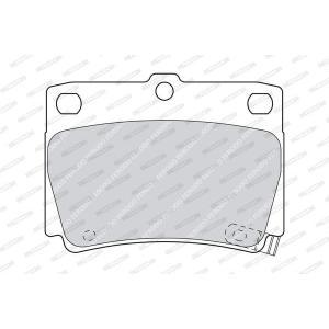 Remblokken set FDB1570