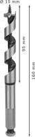 Bosch Accessories 2608585702 Slangenboor 15 mm Gezamenlijke lengte 160 mm Zeskant schacht 1 stuk(s) - thumbnail