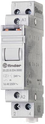 Finder 20.22.8.230.4000 Stroomstootschakelaar DIN-rail 2x NO 230 V/AC 16 A 4000 VA 1 stuk(s)