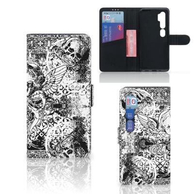 Telefoonhoesje met Naam Xiaomi Mi Note 10 Pro Skulls Angel