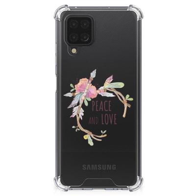 Samsung Galaxy A12 Stevig | Bumper Hoesje | Boho Text Samsung Galaxy A12 Stevig | Bumper Hoesje | Boho Text