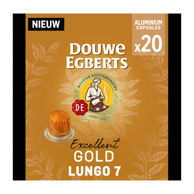 Douwe Egberts Excellent Gold - 20 koffiecups