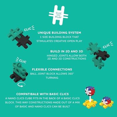 Clics Nano - creative builders, 125dlg.