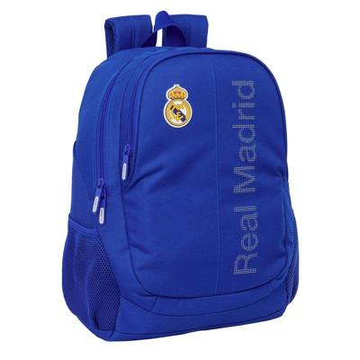 Schoolrugzak Real Madrid C.F. Blauw 32 x 44 x 16 cm