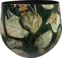 TS Collection bloempot bee metaal 33x28cm green - thumbnail