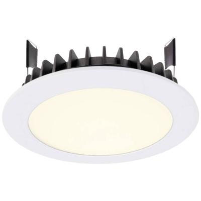 Deko Light 565231 LED Panel Round III 12 LED-inbouwlamp Energielabel: G (A - G) LED vast ingebouwd 12.50 W Verkeerswit (RAL 9016)