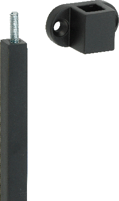 Verlengset espagnolet v. stang Ovaal MMZ Verlengset espagnolet v. stang Ovaal MMZ