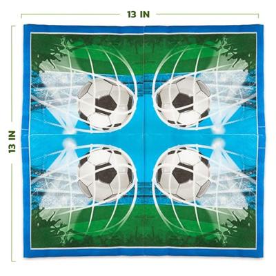 Globos Papieren servetten fsc voetbal fans, 20st.
