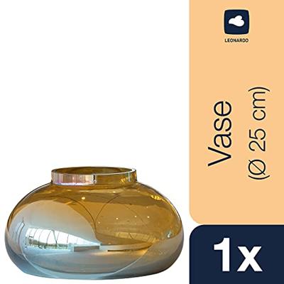 Leonardo Poesia Vaas 14 x 25 cm goudkleurig Leonardo Poesia Vaas 14 x 25 cm goudkleurig