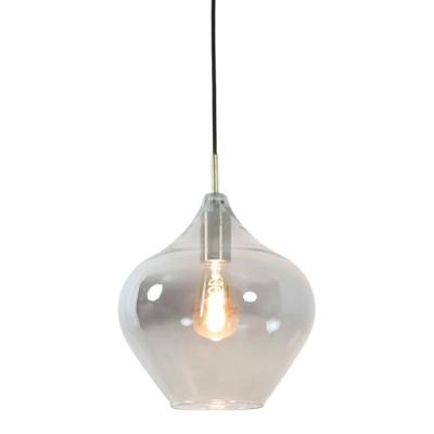 Light & Living Hanglamp 'Rakel' 27cm, antiek brons+smoke