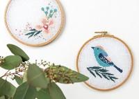 Buch 166 Crafted Nature: Fait par la nature. The legendary embroidery book series for counted cross stich - Annette Jungmann - thumbnail