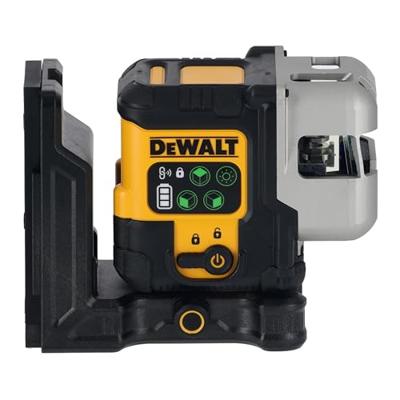 DeWalt DCLE14301GB-XJ 3x180° Groene Kruislijnlaser met USB-C laadpoort - DCLE14301GB-XJ