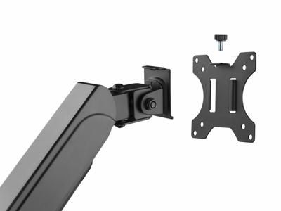 Equip 650133 monitorarm Zwart