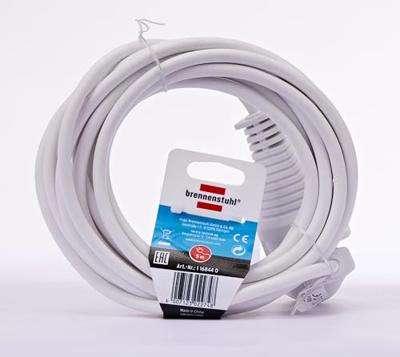 Brennenstuhl Kwaliteits kunststof verlengsnoer 5m wit H05VV-F 3G1,5 - 1168440 - thumbnail